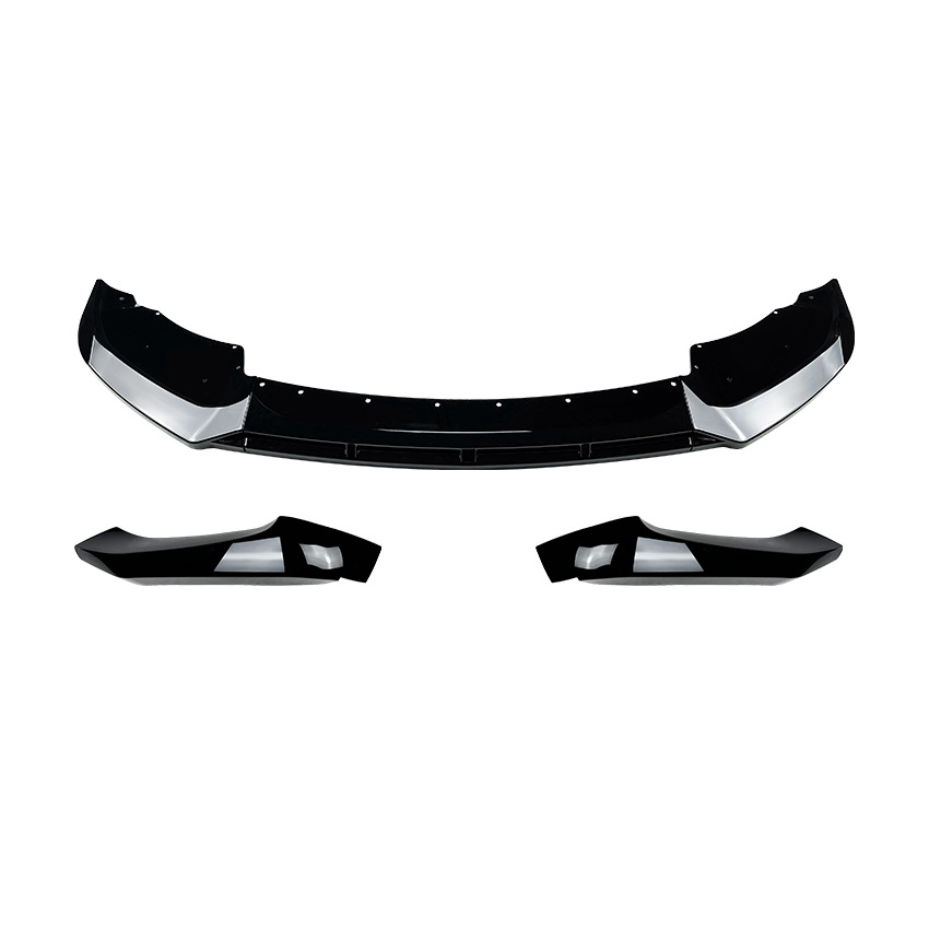 Car Front Lower Lip Splitter Diffuser Body Kit For X3 F25 X4 F26 LCI M Sport 2014 2015 2016 2017 Spoiler Bumper Guard