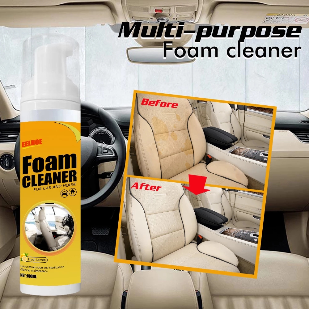 100/150/250ml Multi-purpose Anti-aging Automoive Car Interior Cleaner Cleaning Foam Spray