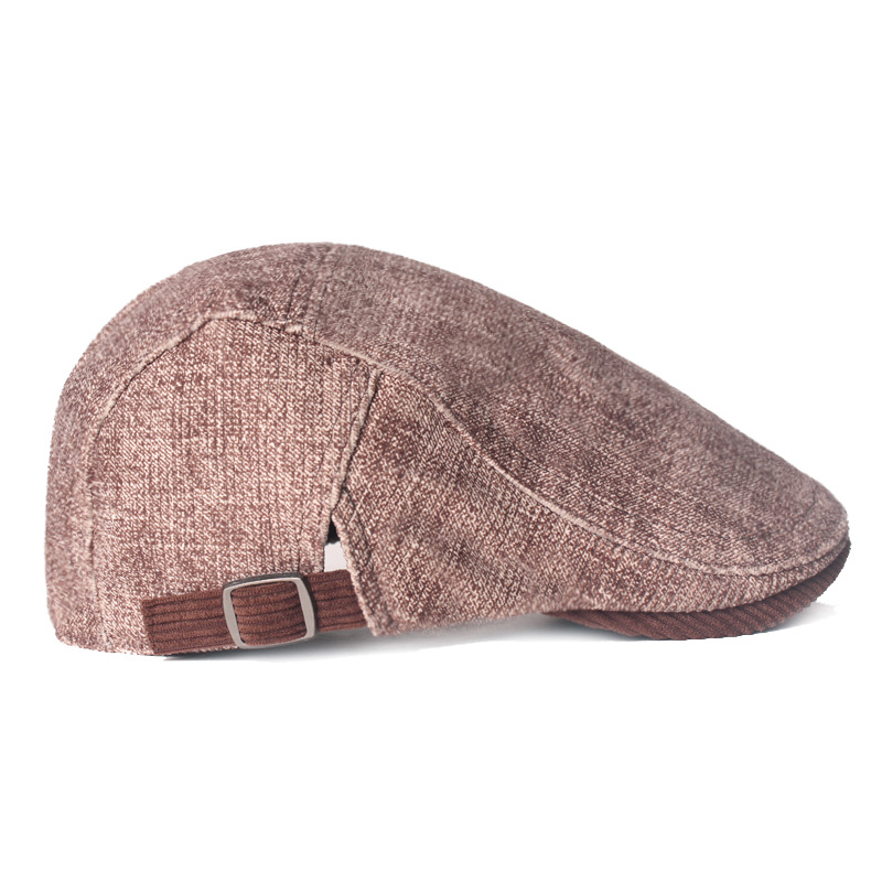 Winter Peaked Cap Unisex Thickened Berets Autumn British Style Newsboy Cap Retro England Hat Artistic Painter Caps for Women Men de491