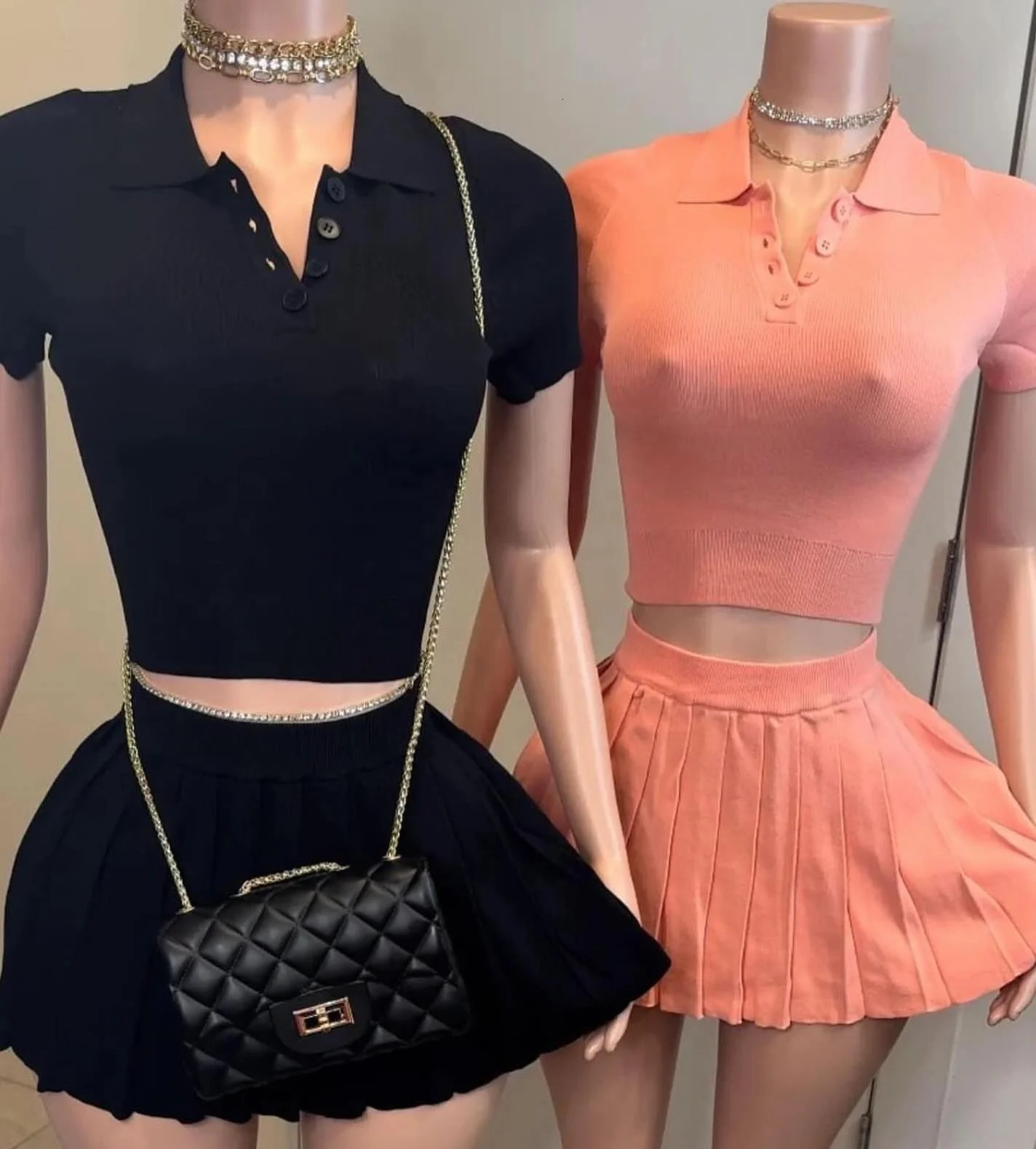 Home>Products>Fashion>Genuine Knitted Tennis Clothing Casual 2-piece Set 241112