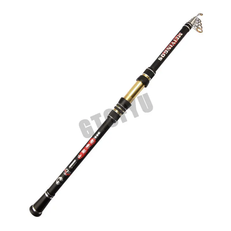 Telescopic Portable High-Quality Fishing Rod 2.1M,2.4M,2.7M,3.6M,3.9M,4.5M Travel Sea Boat Rock Fishing Rod Carp Fishing Gear