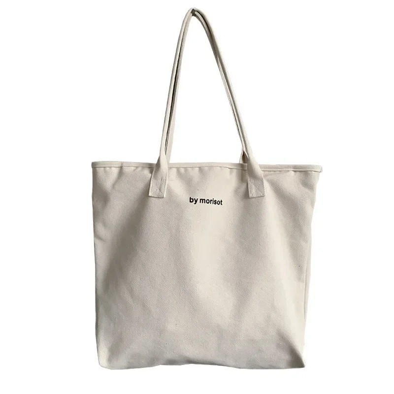 Korean canvas shoulder bag womens shopping bag student handbag womens fashion handbag womens handbag 241111