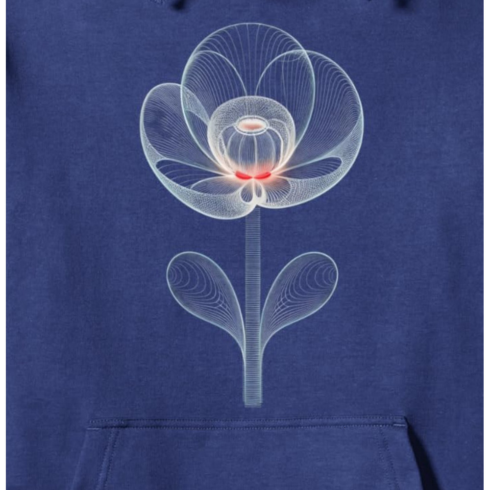 Hoodie for Mens Womens Abstract Flower Art Elegant Linework Design Gift Graphic Tee Pullover Hoodie Graphic Hoodies sweatshirt