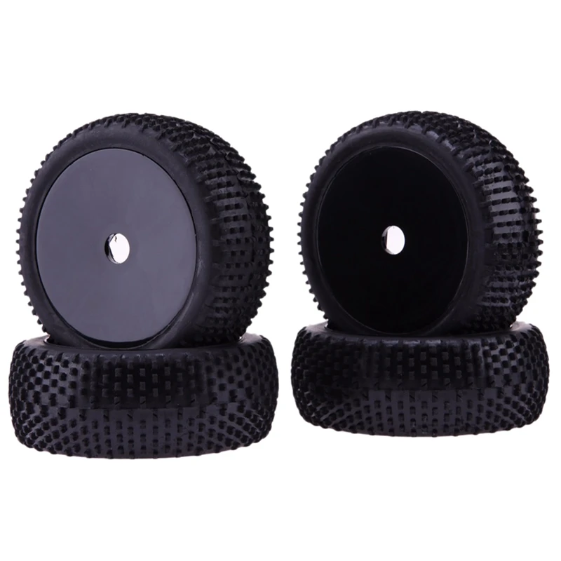 RC 1/8 Off-Road Car By Truck Tires 112MM Rubber Tyre Plastic Wheel Rim Hex Adapter 17MM for 811 8sc 94885 84-801