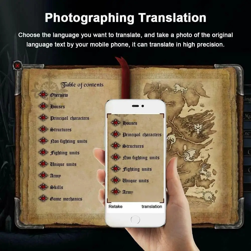 Wireless Voice Translate in 40 languages Multi Smart Instant Translated in 2 ways Real Time Voice Translator for Business Travel Study 241112ww