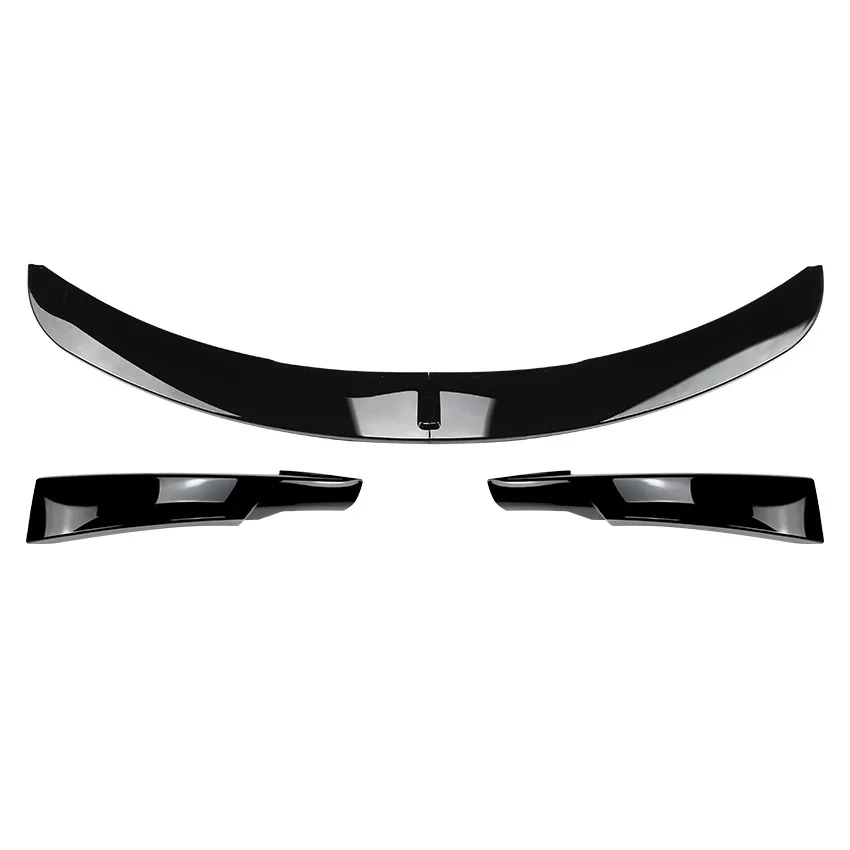 For BMW 3 Series E90 E91 LCI M Sport 2009-2012 Car Front Bumper Lip Spoiler Diffuser Splitters Body Kit Aprons Cover Guard Trim