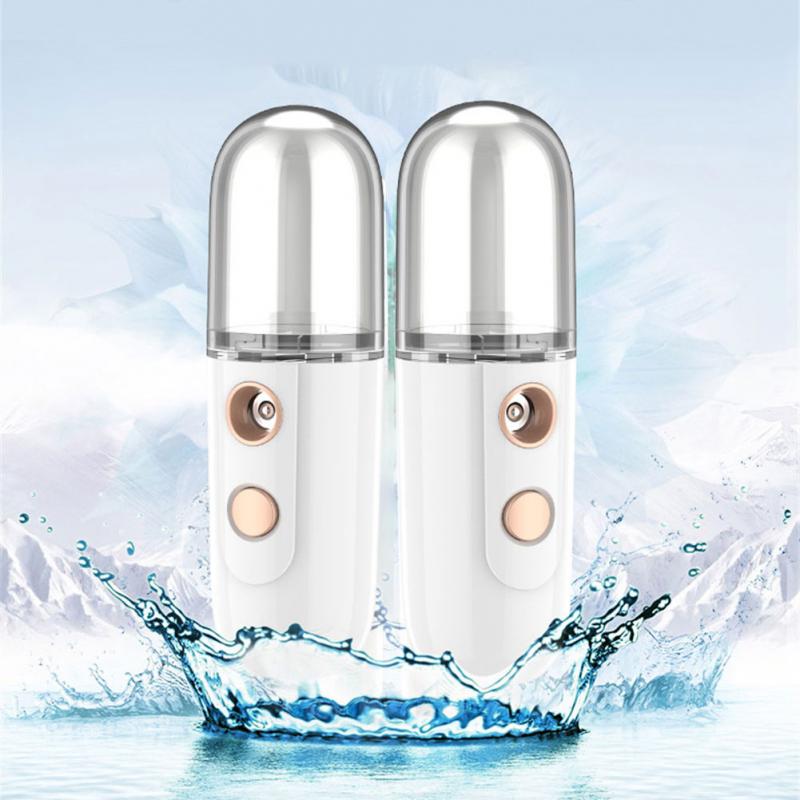 1~10PCS Mini Nano Mist Facial Sprayer USB Humidifier Rechargeable Nebulizer Face Steamer Moisturizing Beauty Instruments Face