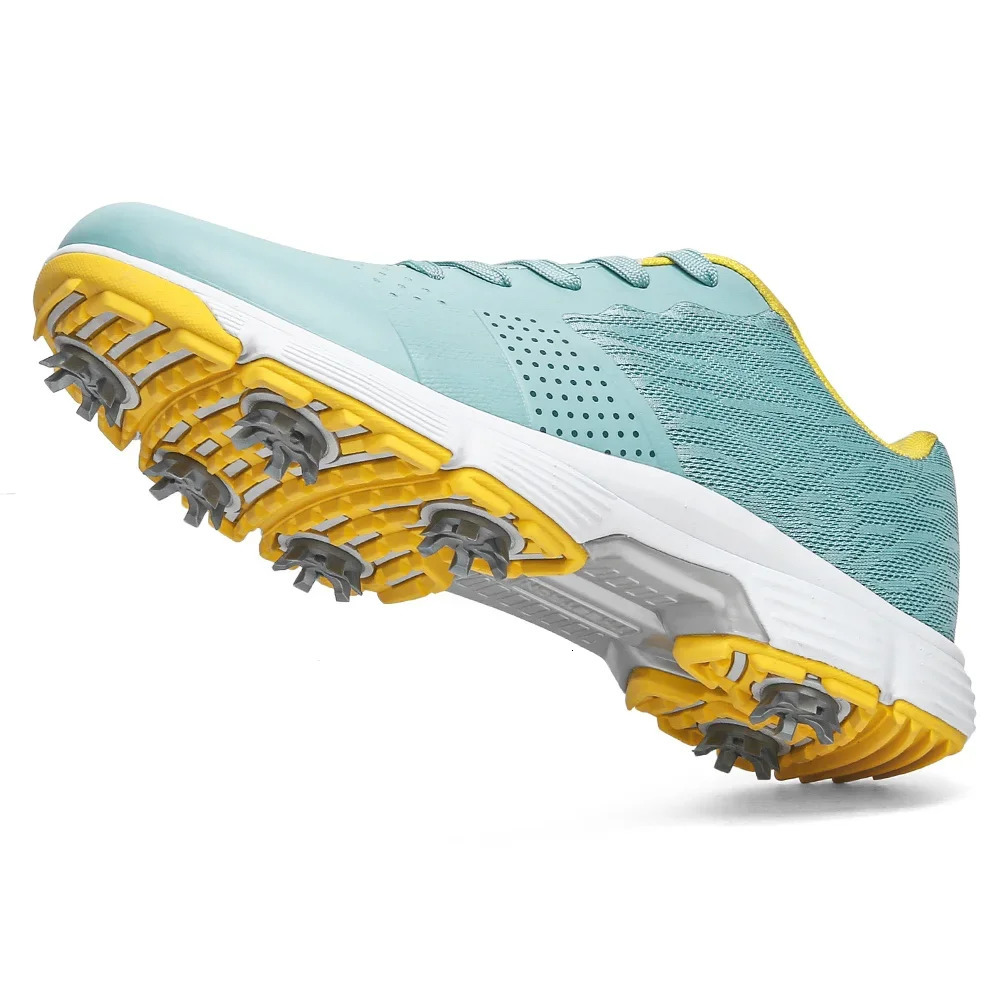 Men Spikes Golf Shoes Professional Sneakers Comfortable Walking Footwears for Golfers 241112