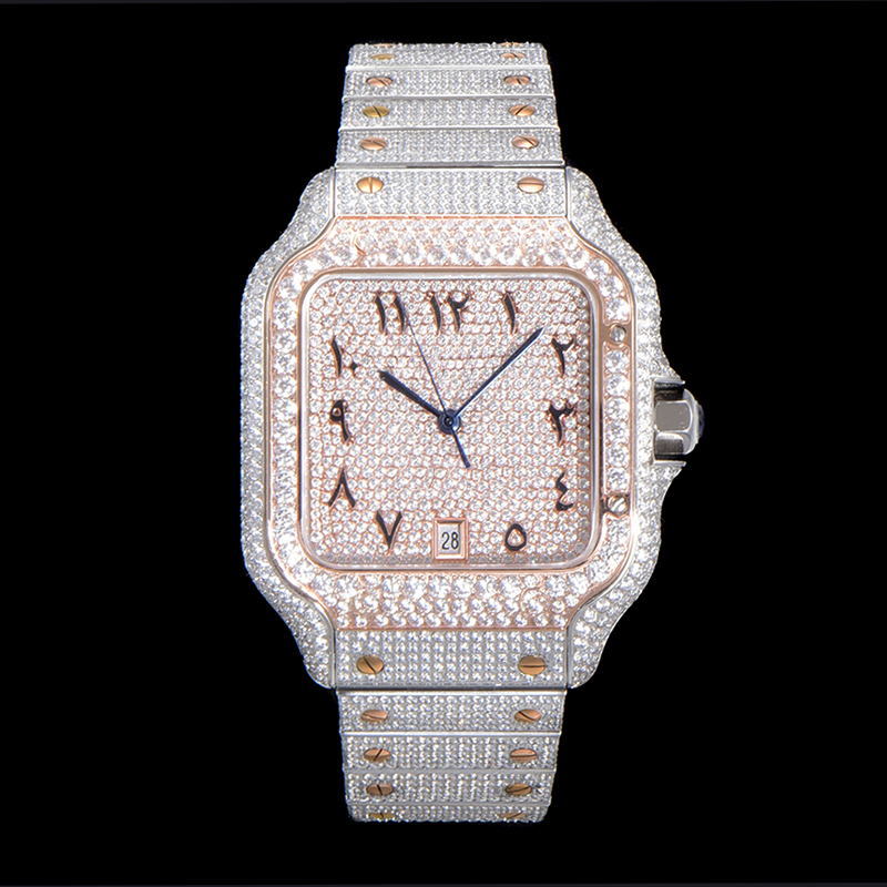 top Diamond Watch Designer Watches Mens Automatic nical Movement 40mm Fashion Waterproof Sapphire Business Stainless Steel 904L Wristwatch Montre de e