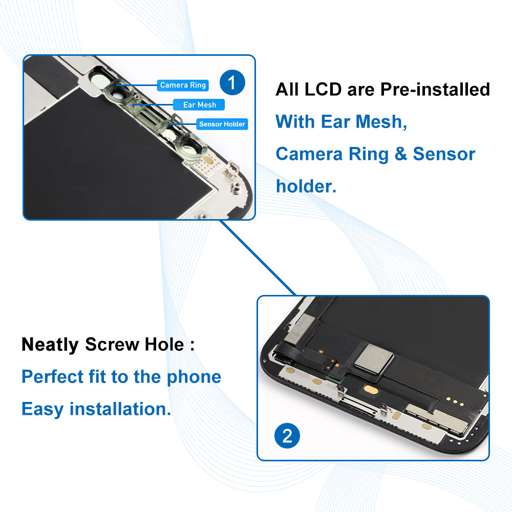 Incell LCD Display For iPhone 12 Pro Max 13 Screen X XS XR Xsmax 11 Pro 12 Mini LCD Touch Digitizer Assembly Replacement