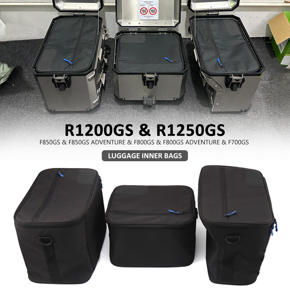 Motorcycle Black Inner For R1200GS LC ADV R1250GS Adventure F750GS F850GS F800GS Accessories Lage Bags Tool bag