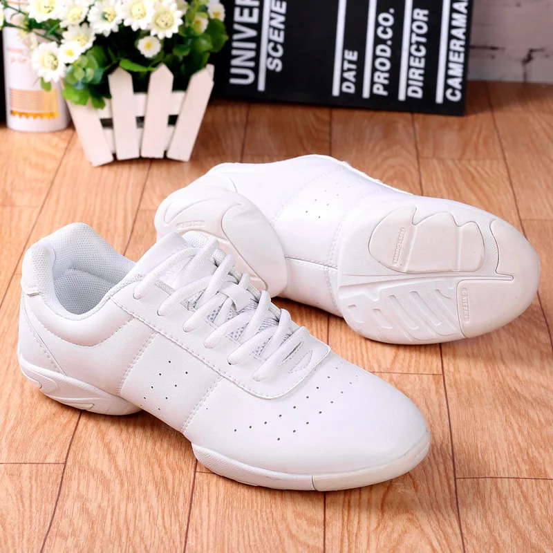 Dance Shoes Womens Modern Soft Outsole Jazz Sneakers Breathable Lightweight Womens Dance Fitness Exercise 241111