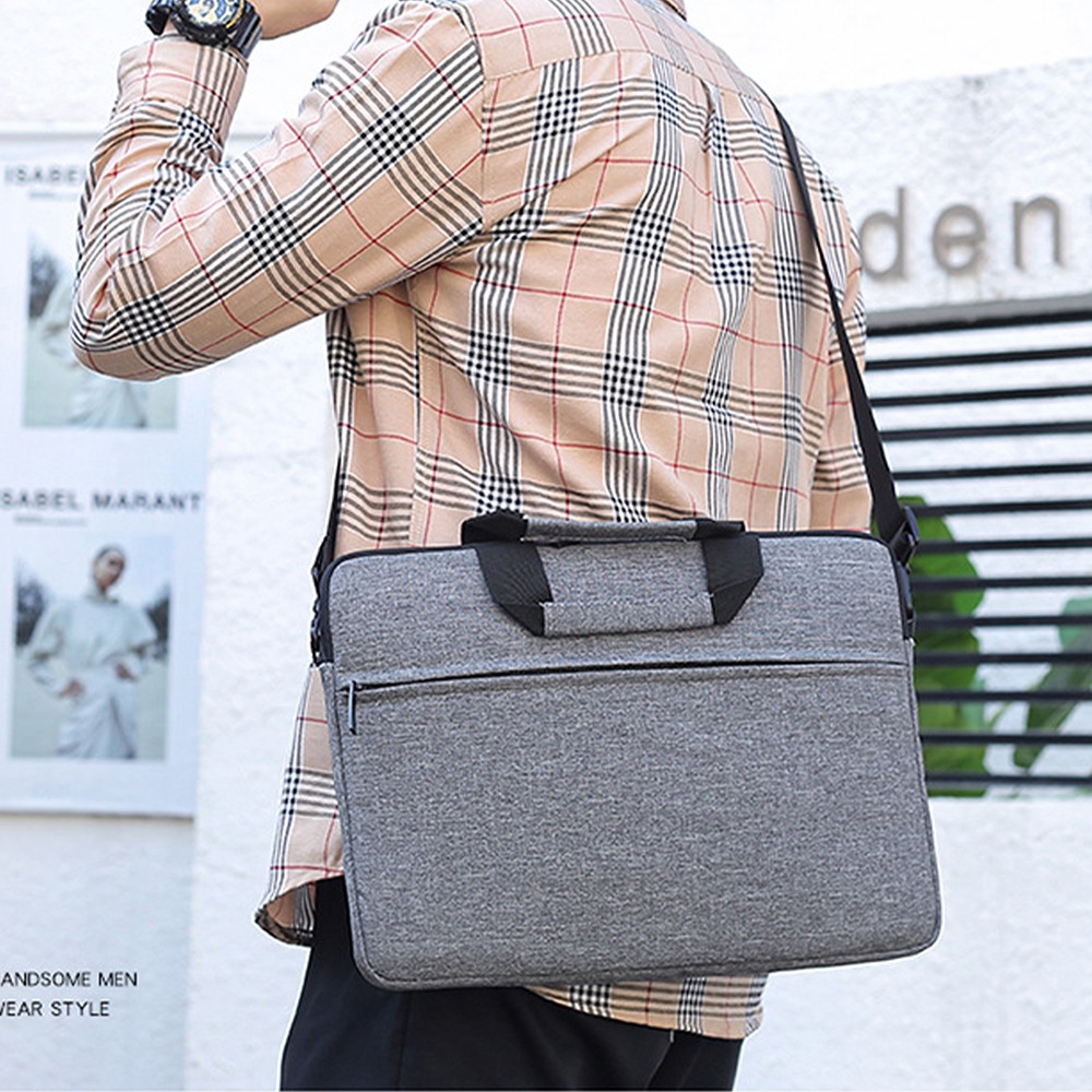 2 in 1 Laptop Shoulder Bag Computer Handbag Case 14'' 15'' Portable Laptop Cover Sleeve Case For book Air Pro 14.1 15.6 Inch d358b