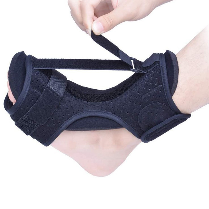 Adjustable Plantar Fascia Recovery Splint Foot Drop Orthosis Stabilizer Brace Pain Relief Ankle Sprain Care Fixed Foot Support