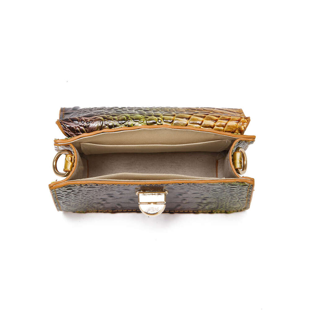 Dinner Handbag Crocodile Pattern Colorful Shaped Small Bag Mini Compact and Cute,Tiny,Wallet, Smaller