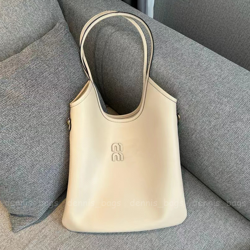 New Shoulder Bags Womens Designer Handbags Totes Bag Fashion School Black White Brown Ladies Luxury Tote