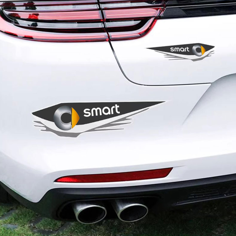 For smart series Smart 451 453 Fortwo Forfour Car cover scratches, waterproof and sunscreen front bumper stickers