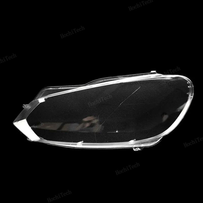 Car Front Headlight Lens Covers For VW Golf 6 GTI R 2010-2014 Transparent Lampshade Headlamp Shell