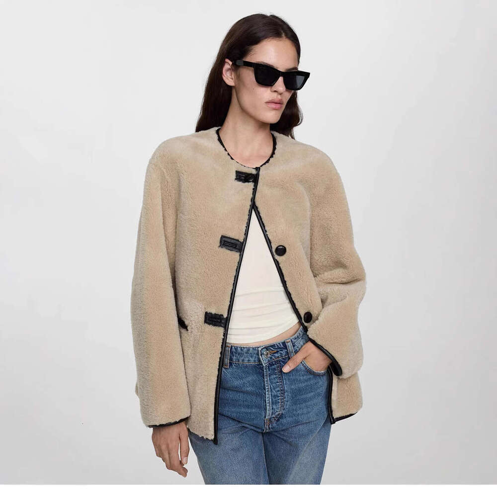 shanshi fur coat women Women's fashion new style Meilad decorative fur jacket