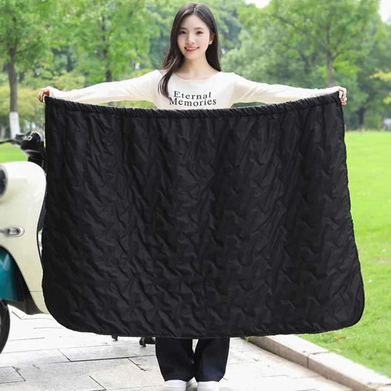 sories Scooters Leg Apron Cover Knee Blanket Warmer for Vespa Gts Waterproof Windproof Motorcycle Winter Quilt for Honda for Peuge S2411123