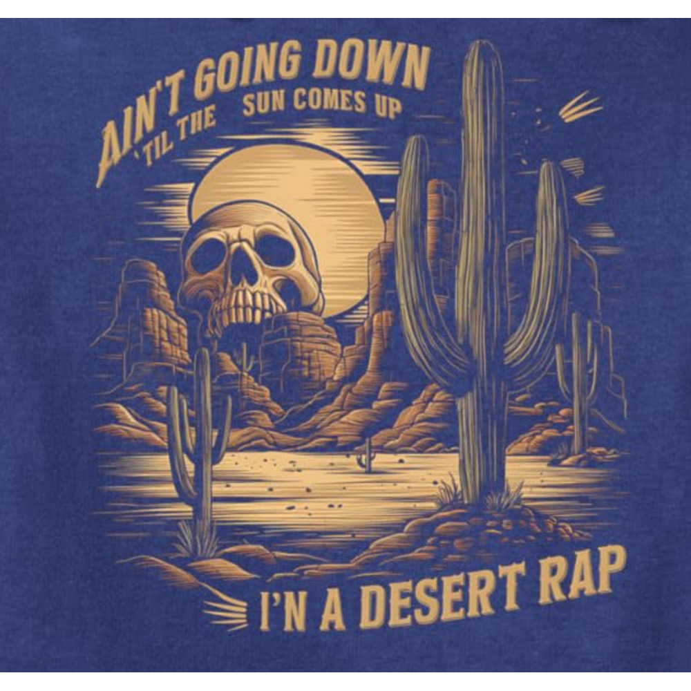 Hoodie for Mens Womens Desert Skull Aint Going Down Til The Comes Up Graphic Tees Pullover Hoodie Graphic Hoodies sweatshirt