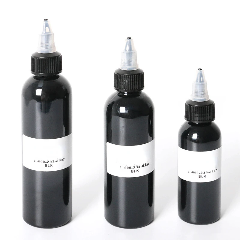 30ML 60ML 120ML Natural Plant Professinal Tattoo Ink White Color Semi Permanent Makeup Pigment Paints Bottles Body Art Tool