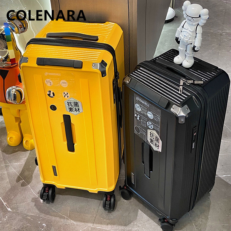 COLENARA20"22"24"26"28"30"32"34"36"40 Inch New Lage Oversized Capacity Trolley Case Men Boarding Box Roll