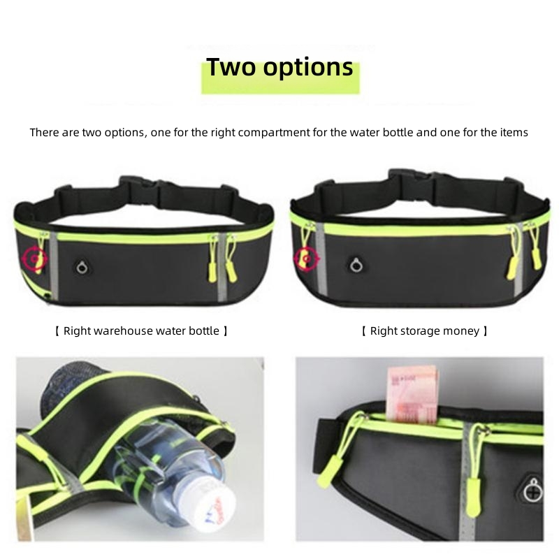 Running Bag Waist Bag Sports Phone Bag Men Women Waterproof Gym Bag Hold Water Cycling Phone Case Running Belt Portable 45e77
