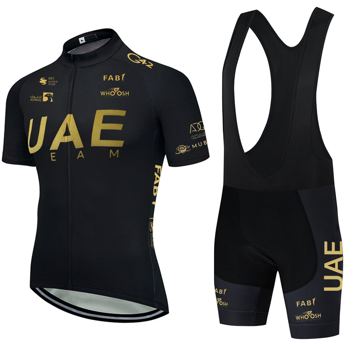 New White INEOS Cycling Jersey UAE TEAM Bike Maillot Jersey Shorts Set Ropa Ciclismo Men Women Summer Bicycle Tshirt Clothing
