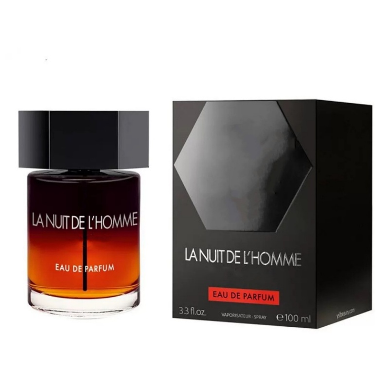 Uries Perfume Fragrances For Men Cologne LA NUIT DE LHOMME EDT Long Lasting Parfum Eau De Spray 100Ml