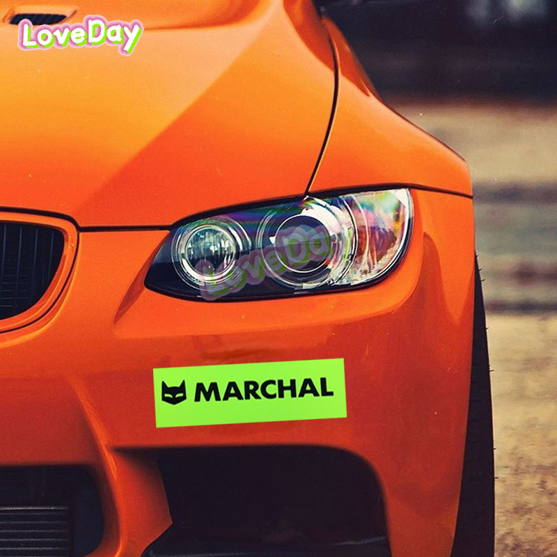 Retro Fuel S.E.V. MARCHAL Faro High Quality Die Cut Vinyl Waterproof Motorcycle Racing Flag Car Sticker