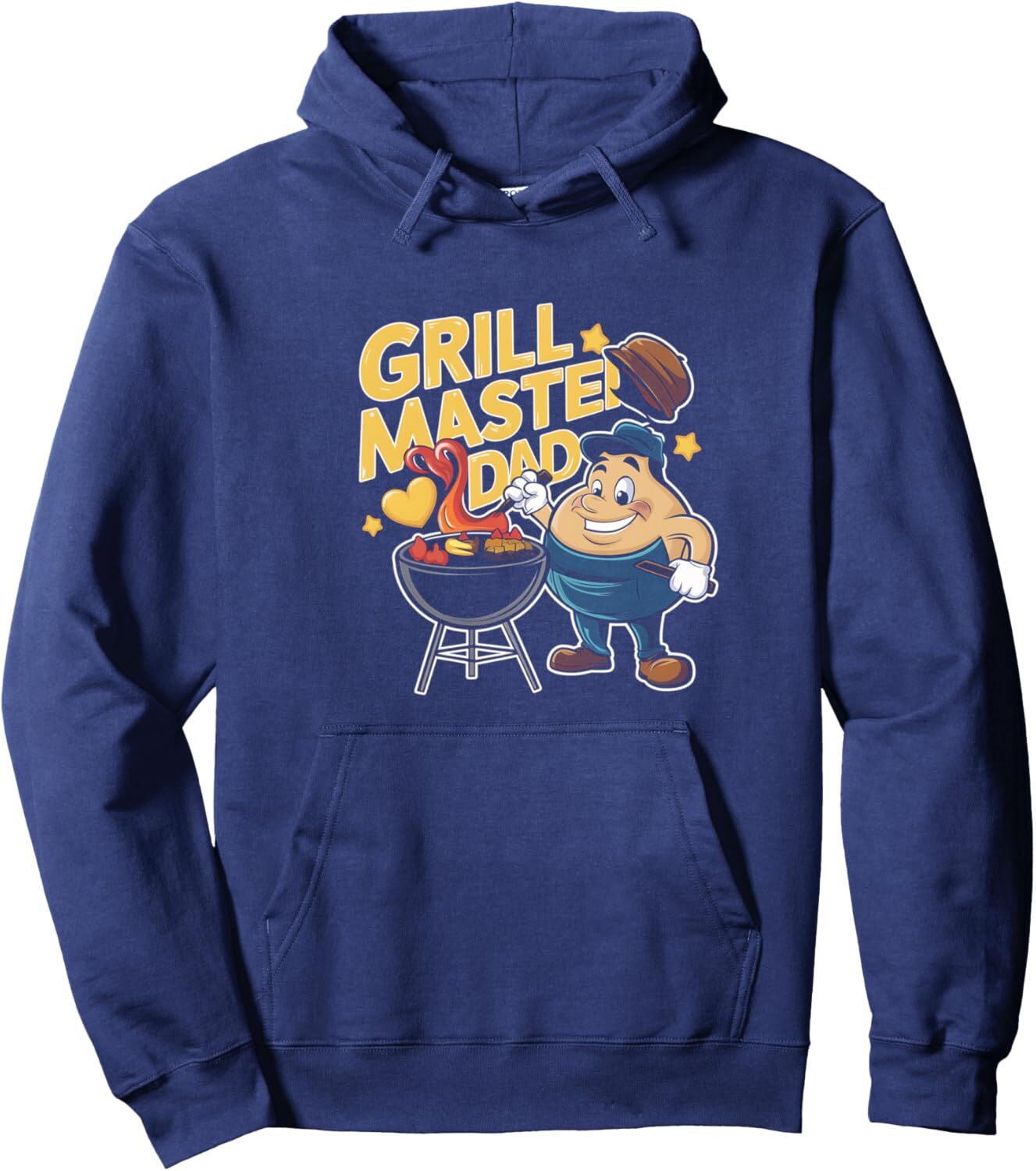 Hoodie for Mens Womens Master Dad Funny BBQ Grilling Graphic Tees Pullover Hoodie Graphic Hoodies sweatshirt