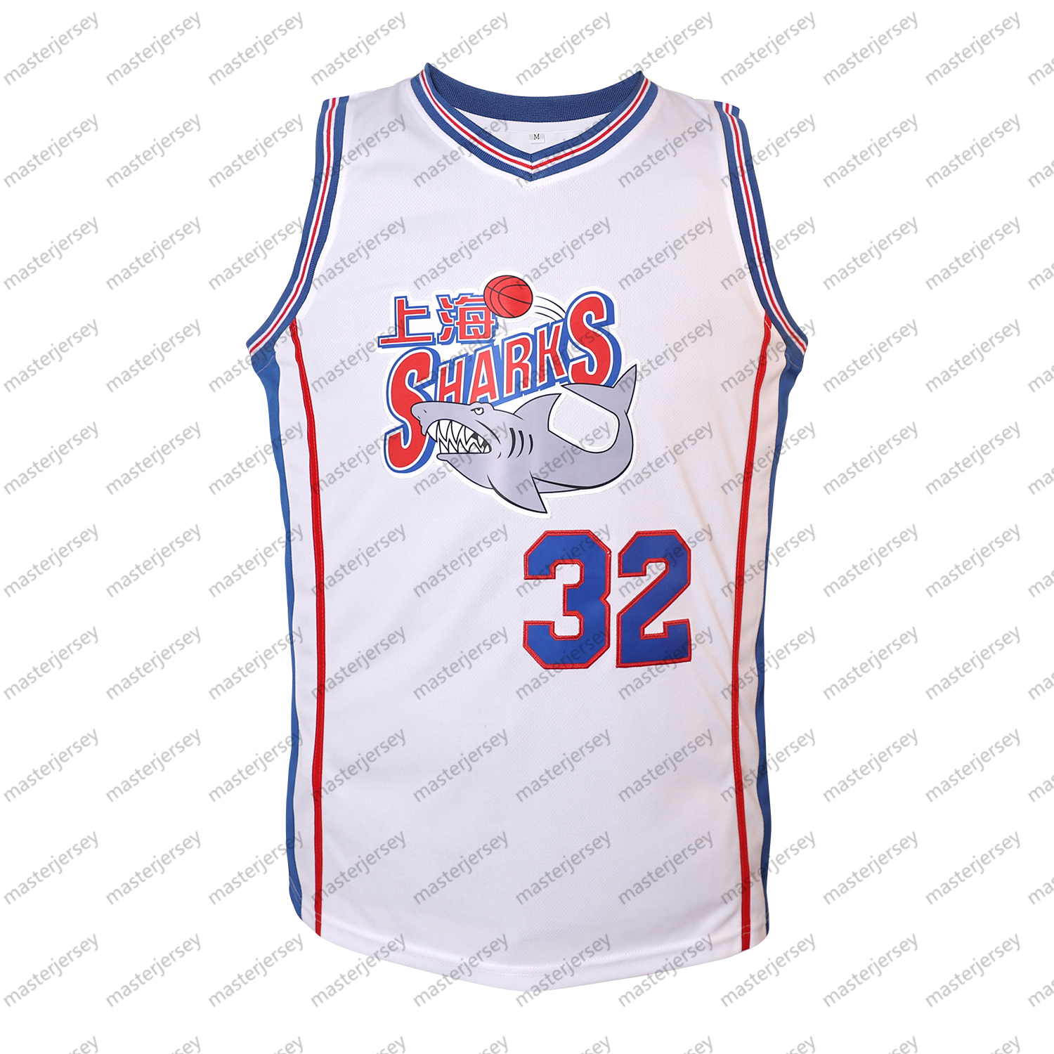 #32 FREDETTE Men's Basketball Jersey Sweatshirt - Embroidered Movie Mesh Letters & Numbers, Crew Neck Sleeveless Training Vest, Loose Fit Athleti