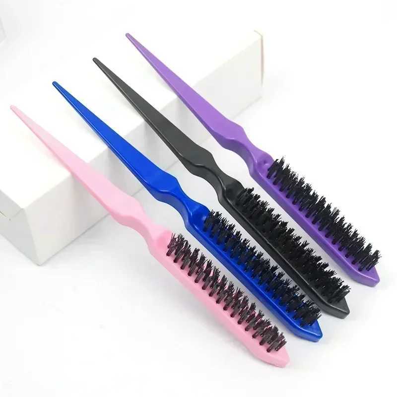Pcs professional hair brush comb teasing back comb ultra-thin line styling tool professional hair brush W241112