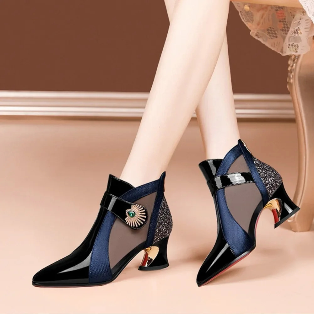 Womens high heels sandals 2024 summer pointed high heels for women er sandals womens platform shoes sexy party sandals 241111