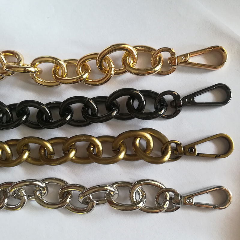 Bag Accessory Bag Strap 30cm Replacement Metal Chain For Handle Bag Handbag Antique Bronze Sier Golden DIY Accessories b03cc 5