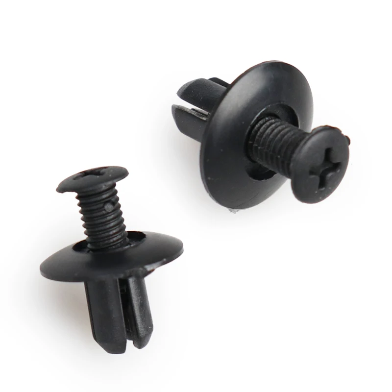 10/20/50pcs Auto Vehicle Bumpers Clips Retainers Fasteners Rivet Door Panel Fender Liner Universal Fit for All Car