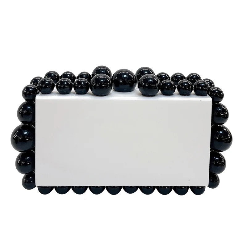 Shoulder Crossbody Bag Fashion Evening Clutch Bag Ladies Handbag Acrylic Transparent Small Square Bag Female 241112