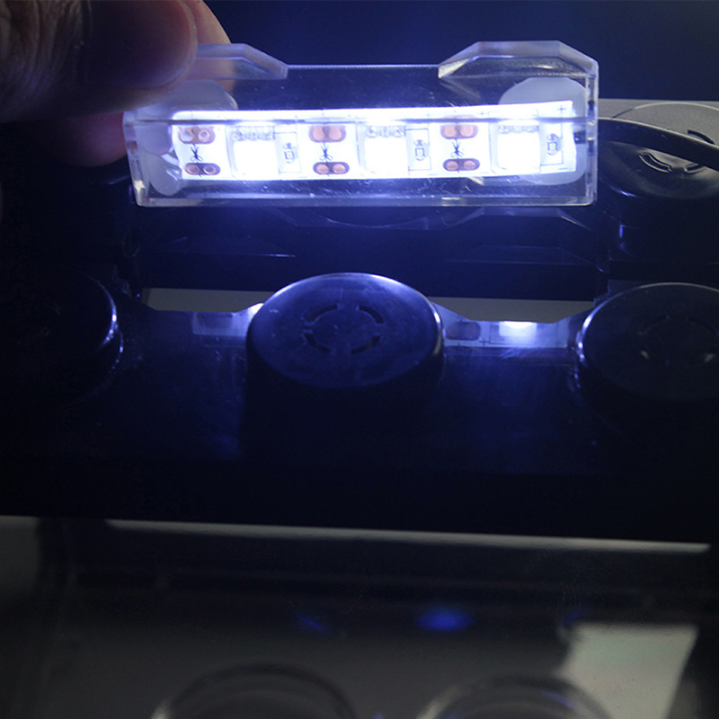 1Pc USB LED Fish Tank Light Plastic Small Aquarium Plants Light Desktop Lamp Aquarium Landscape Lamp Accessory