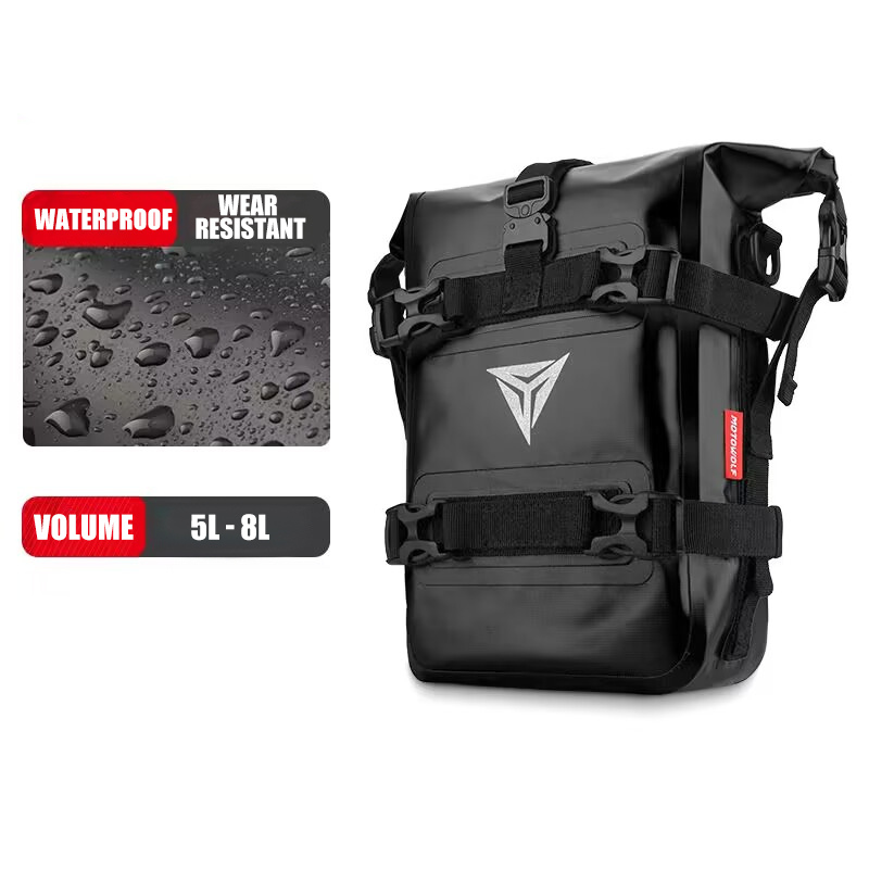 Universal Frame Crash Bars Waterproof Repair Tool Placement For HONDA Suzuki R1200GS Yamaha Motorcycle Bag Parts