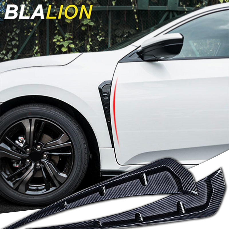 BLALION Universal Side Wing Air Vent Hood Intake Fender Cover Car Styling Exterior Accessories
