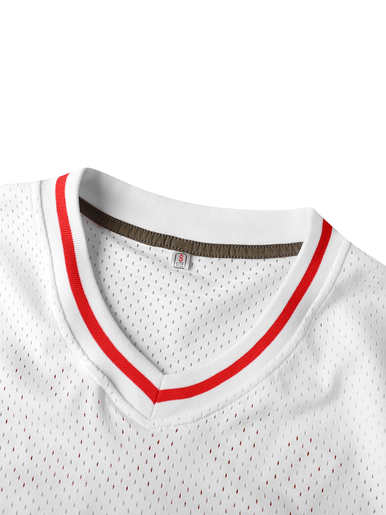 Men s Baseball JerseyLetter And Number Embroidered Detail Breathable Polyester V neck Short Sleeve Sports Top For Sport Outdoor Party Holida