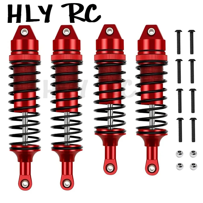 Full Metal Front And Rear Shock Absorber For Traxxas Slash 4X4 VXL 2WD Rustler Stampede Hoss 1/10 RC Car Upgrades Parts