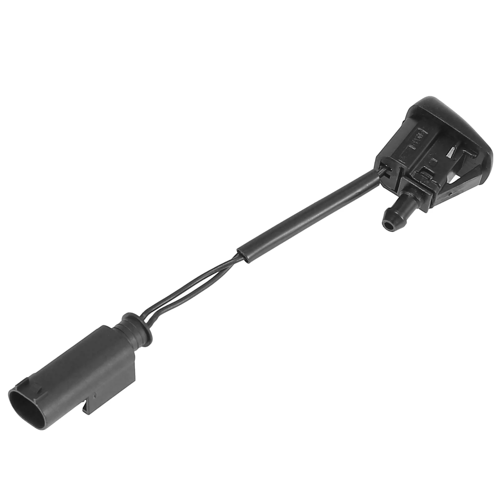 1 Pair Windshield Washer Sprayer Nozzle Jet Heated 61667046060 For 2004-2010 5 Series E60 E61 525I 528I 530I 535I