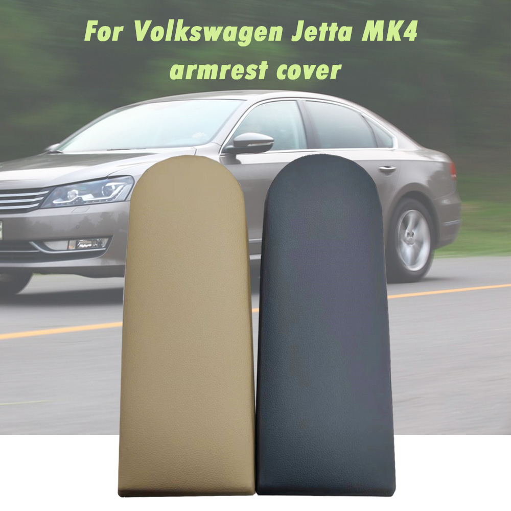 For Jetta Golf 4 Bora Beetle Passat B5 Vw Polo 6R Leather Car Center Console Armrest Cover Lid 1PC