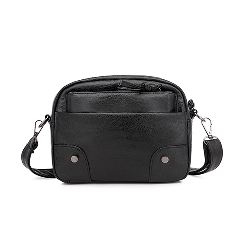 Vintage Simple Women Shoulder Bags Small Handbag Crossbody Phone Purse Pack Soft PU Leather Falp Messenger Bags e3489