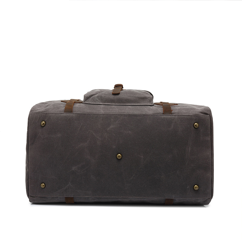 Wax Canvas Duffel bag travel bag casual man bag single shoulder messenger travel bag ea571