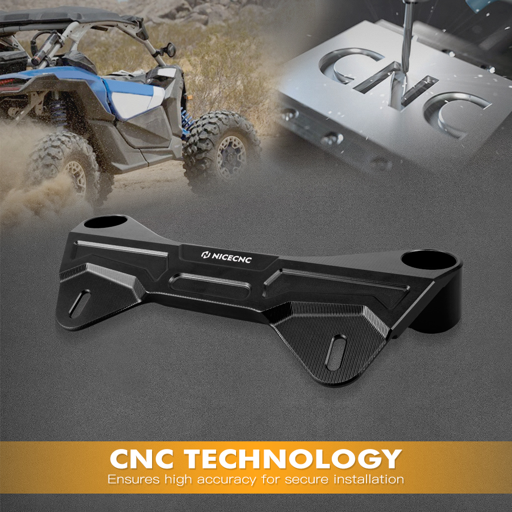 For Can-Am Maverick X3 Front Upper Shock Brace R 4x4 Turbo DPS Max 2017-2022 7075-T6 Billet Aluminum UTV Accessories