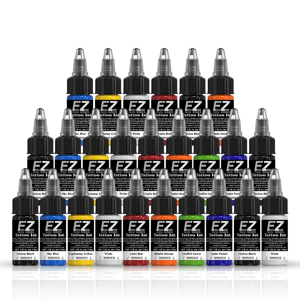 Tattoo INK SETS Tattoo Pigment Ink For Semi Permanent Makeup Microblading Eyebrow Beauty Eyeliner Lips pigments