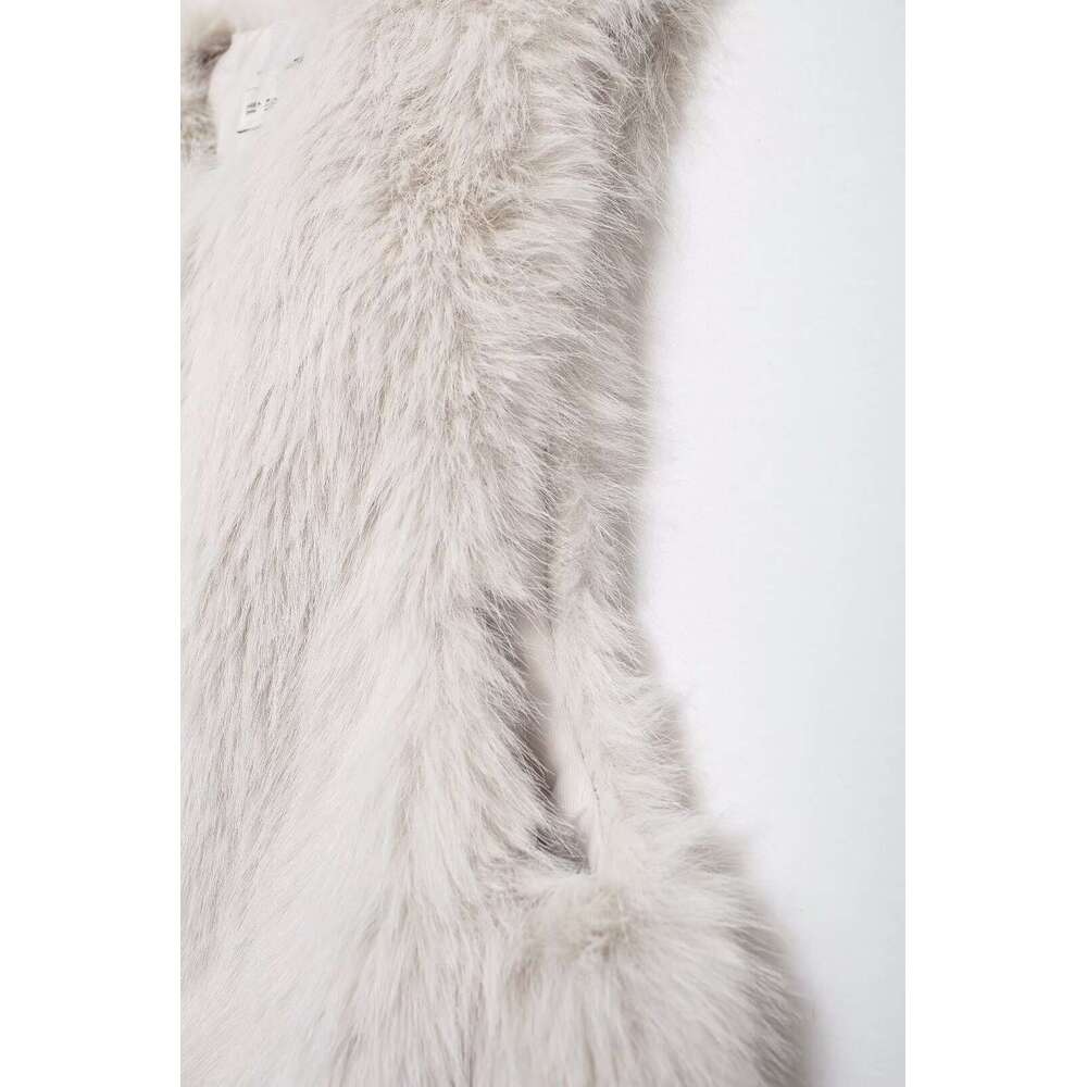 shanshi fur coat women Wind faux effect vest imitation mink fur coat loose and slimming versatile socialite temperament